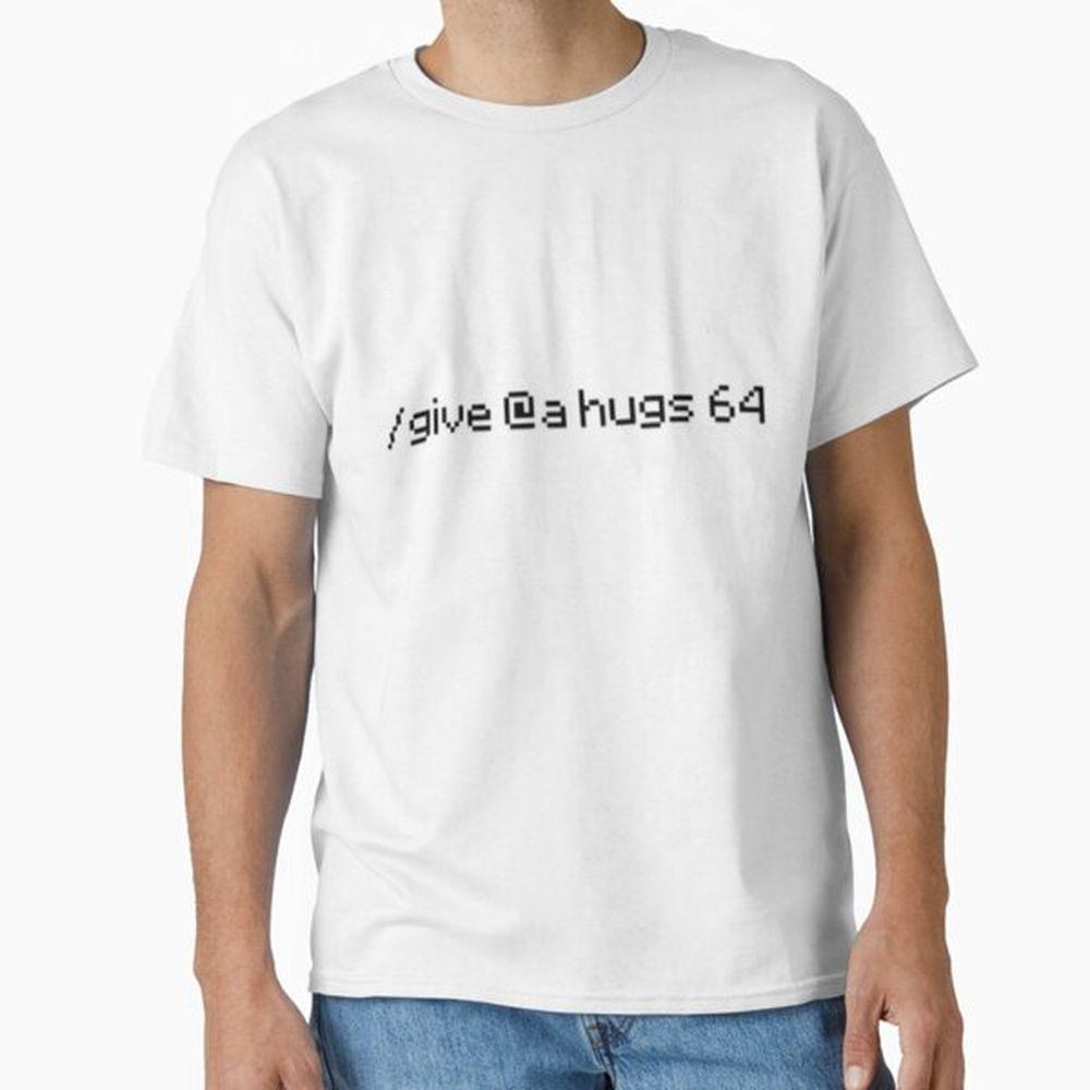 Give A Hugs 64 Minecraft Command Tshirt Give A Hugs 64 Minecraft Command Tshirt